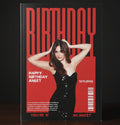 8 PAGE BIRTHDAY MAGAZINE   | FREE  9 POLAROID IMAGES